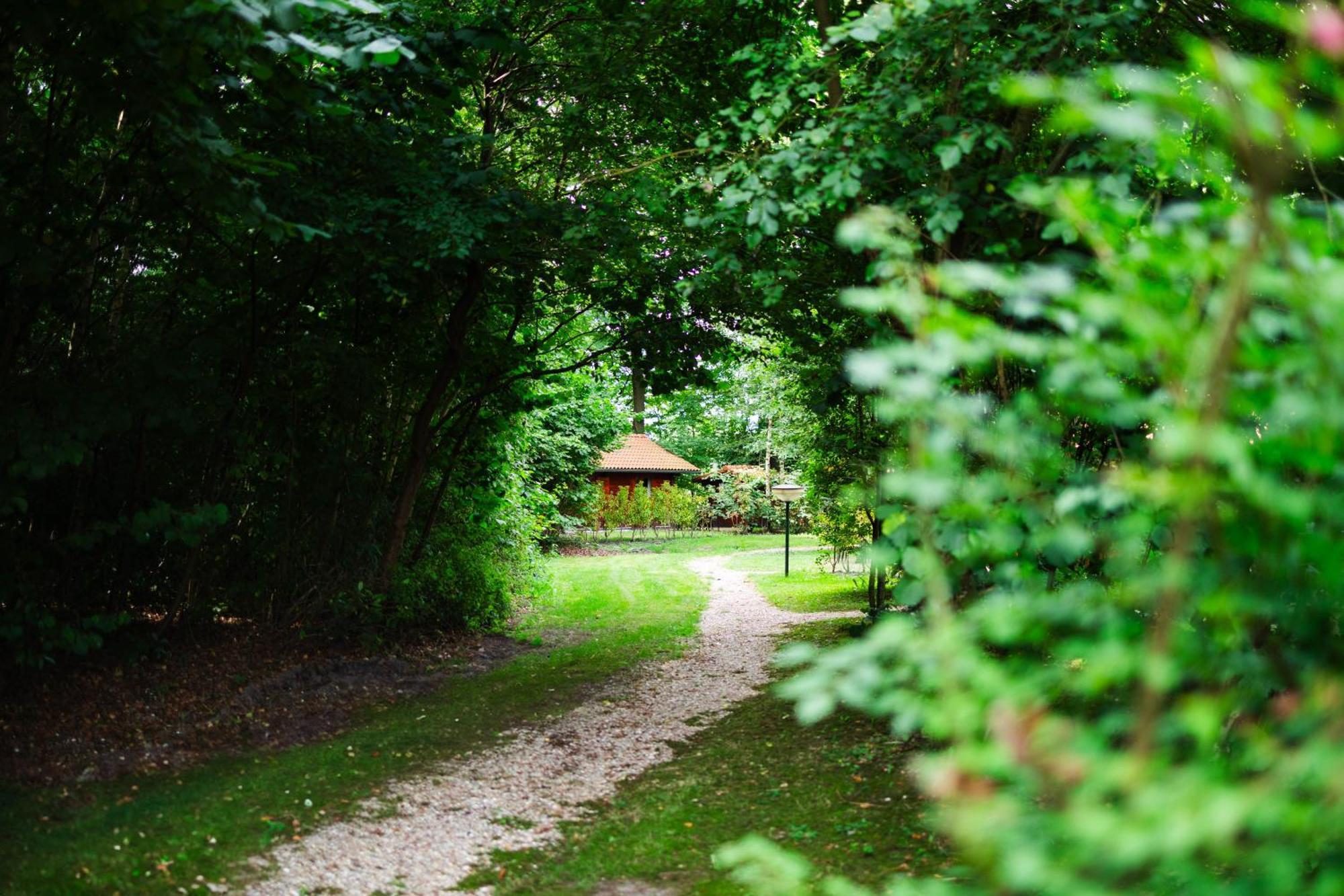 Sfeervolle Blokhut Met Fijne Buitenruimte @ Veluwe Epe Exterior foto